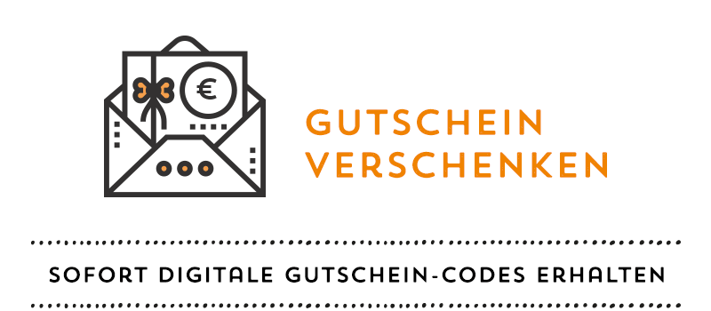 Gutschein verschenken: Sofort digitale Gutschein-Codes erhalten