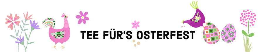 Tee für das Osterfest