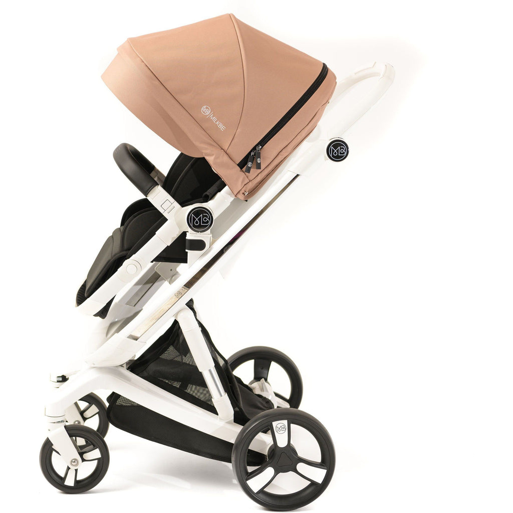 milkbe lullaby auto stopping stroller