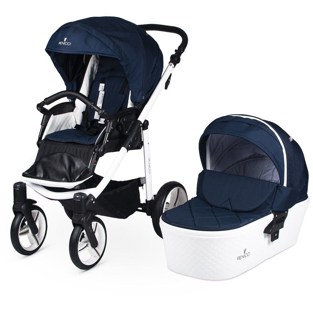 venicci denim blue travel system