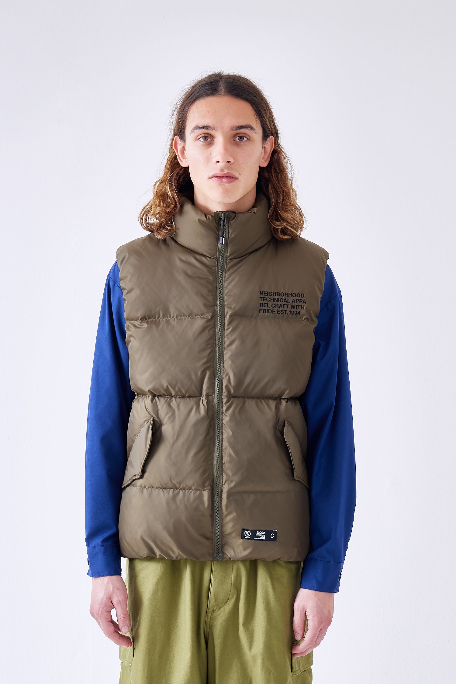 neighborhood DOWN VEST .PE Mサイズ名作！-