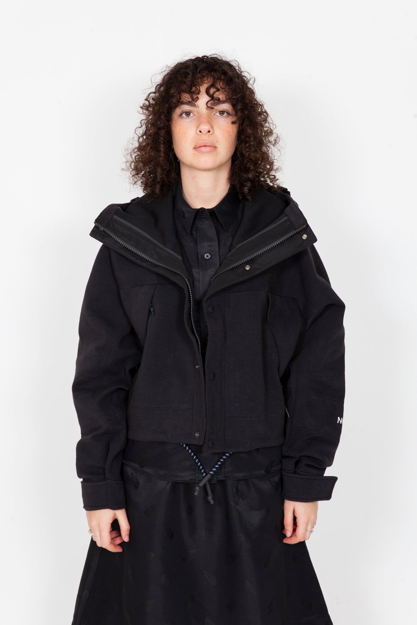 north face knit parka