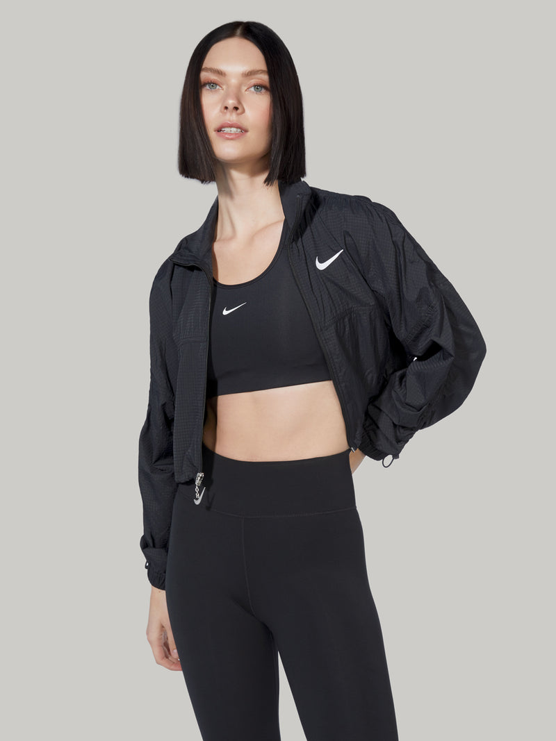 nike sportswear swoosh crop jacket