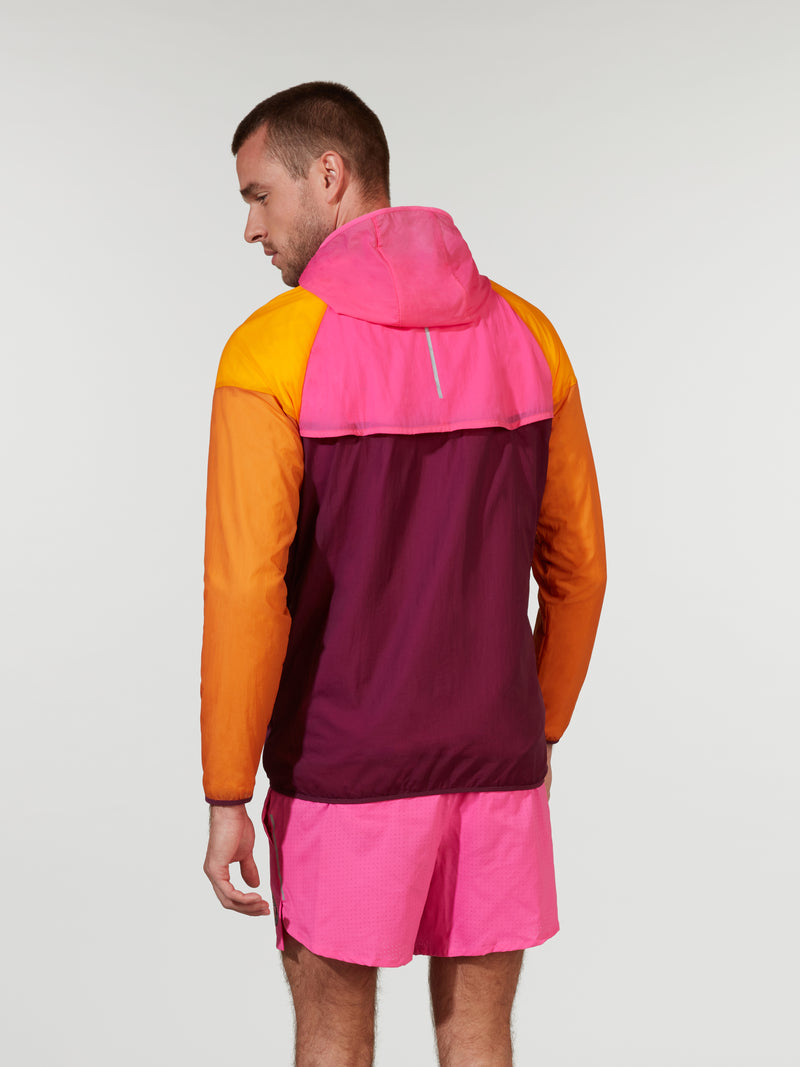 nike neon windbreaker jacket