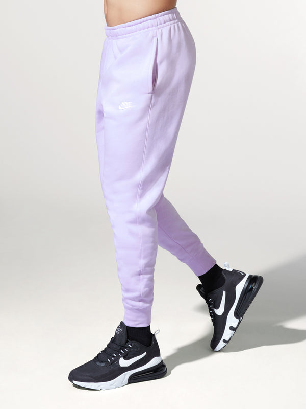 purple sweatpants nike