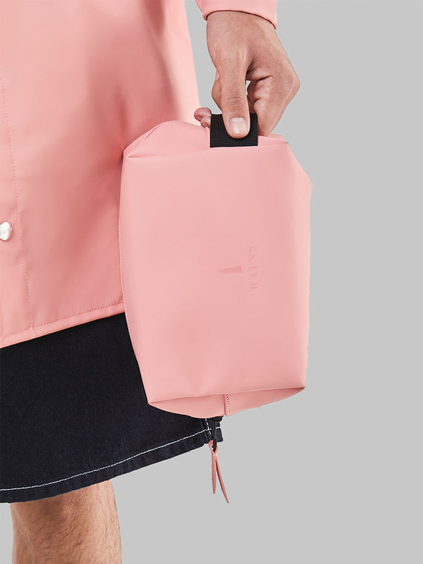 neon candy coral pink backpack