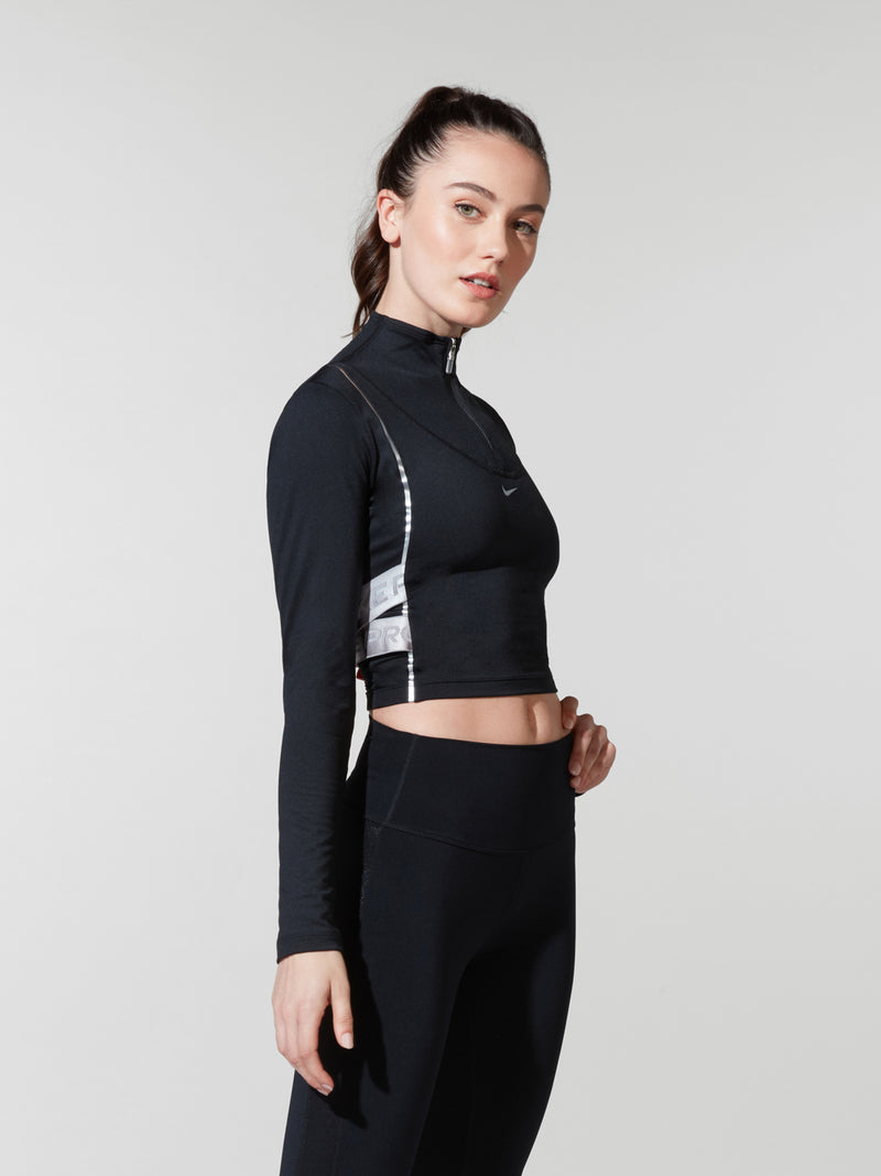 nike hyperwarm long sleeve top ladies