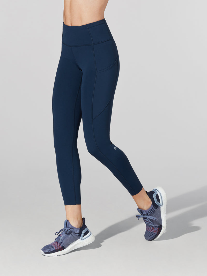 navy blue lululemon leggings