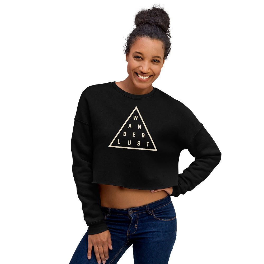 cropped graphic sweatshirt