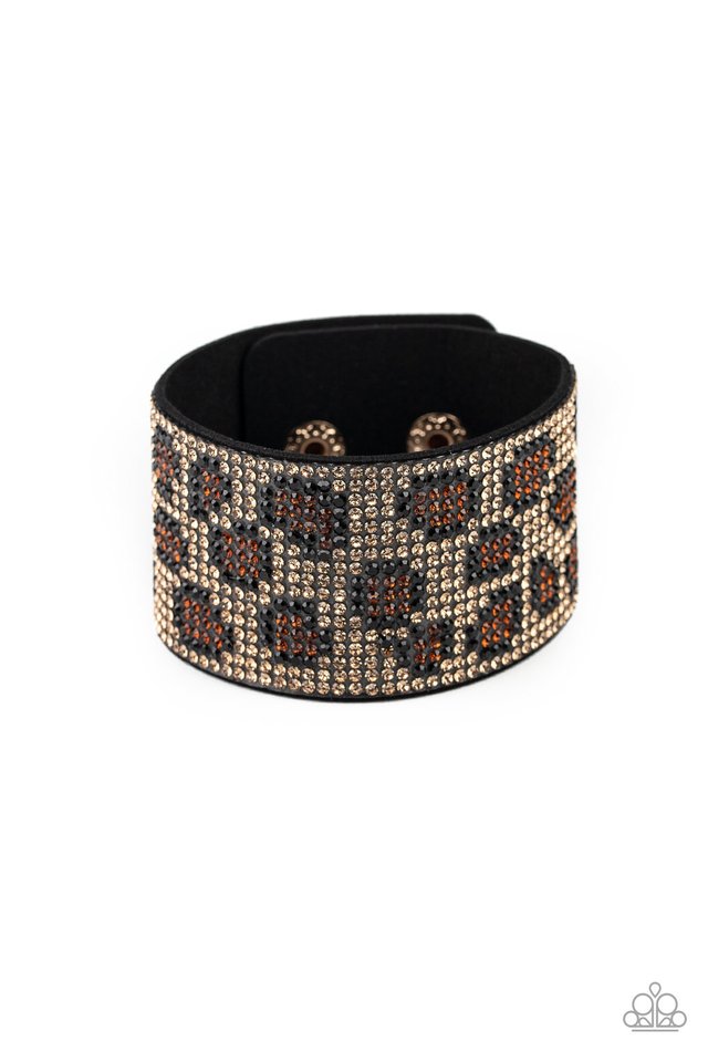 Cheetah Couture - Brown - Paparazzi Bracelet Image