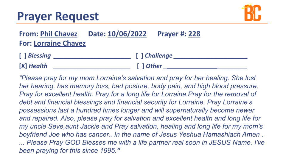 prayer 228