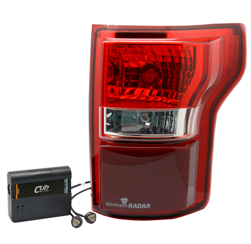 Truck Tail Light Blind Spot Monitor Systems