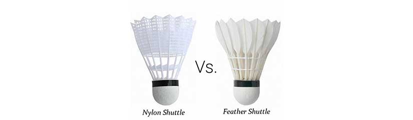 feather shuttlecock vs plastic shuttlecock