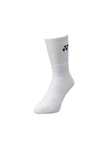 Yonex 19120 white crew socks