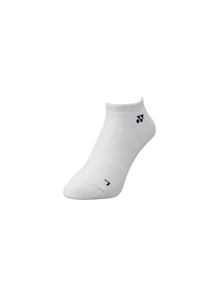 Yonex 19121 white low-cut socks