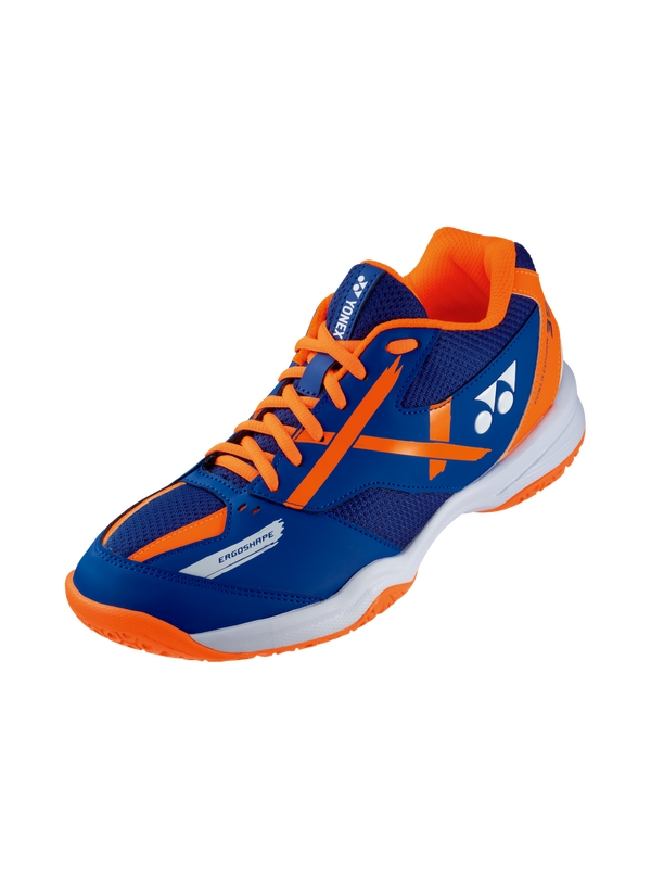 Yonex Power Cushion 39 Wide Badminton Shoes (Blue/Orange)