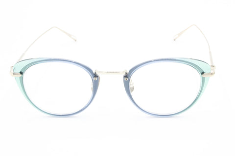 Yuichi Toyama Eyeglasses - U-115 LAX 05 Blue Silver – ABC Glasses