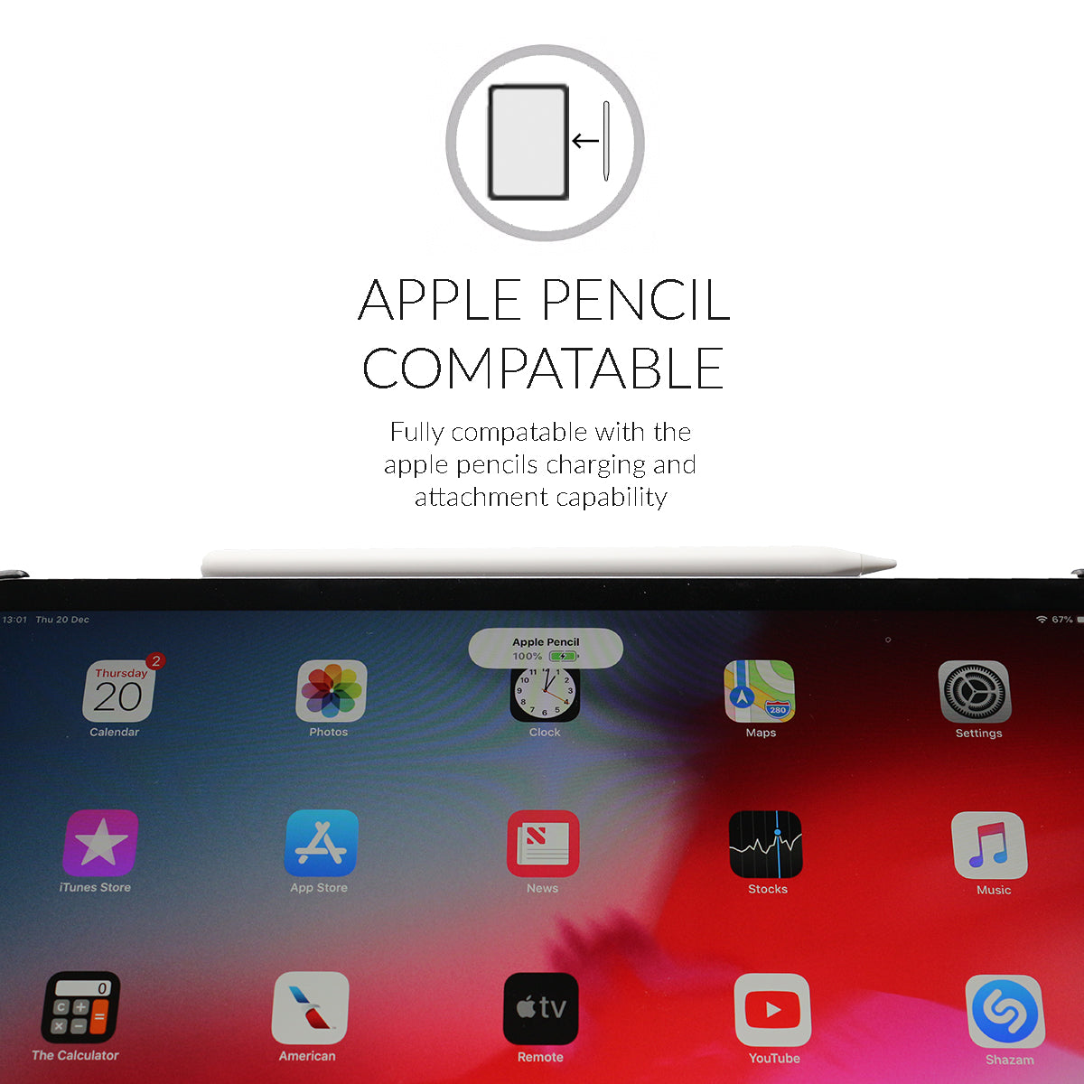 iPad Pro 11" (2020 - 2nd 360 Keyboard - Snugg.com