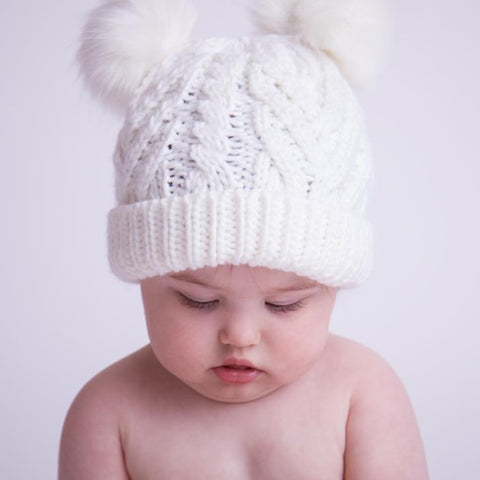 Knitted Baby Beanie Hats for Infant to Toddler Boys & Girls | Huggalugs