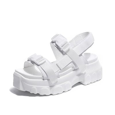 white color sandals