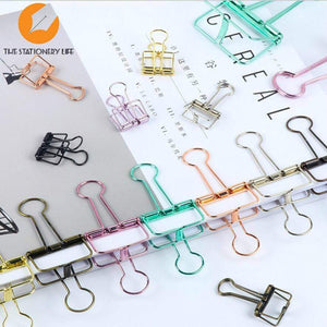 gold wire binder clips