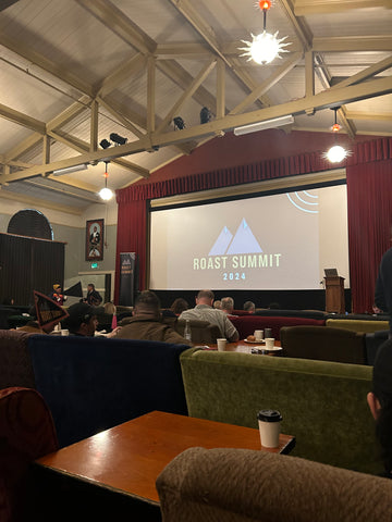 Roast Summit opening slide