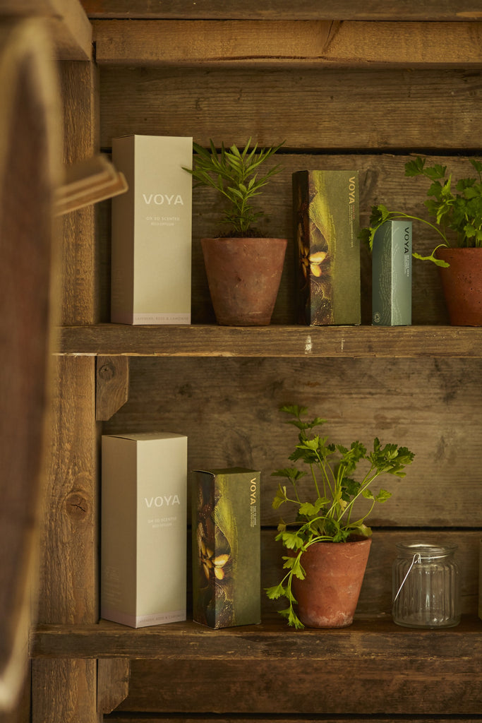 Voya organic beauty products and treatments at the Pig Hotel