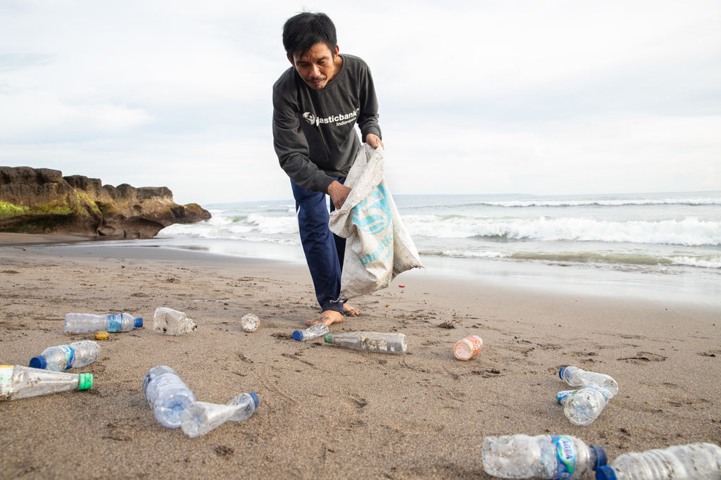 VOYA pledge to stop 2 million plastic bottles from entering the ocean with Plastic Bank