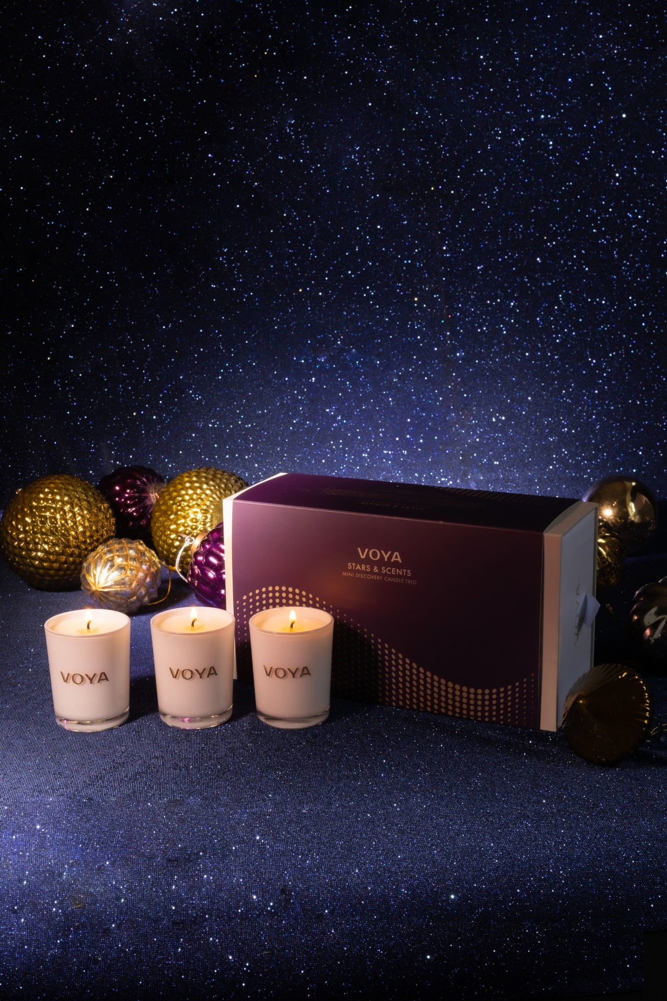 Voya Stars & Scents Mini Discovery Candle Trio