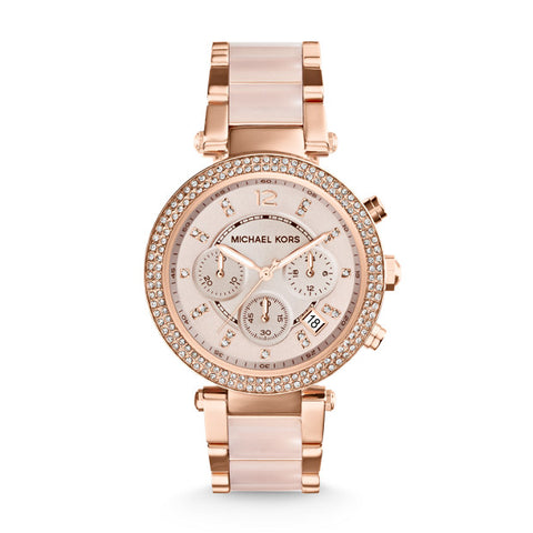 does michael kors use real diamonds in watches