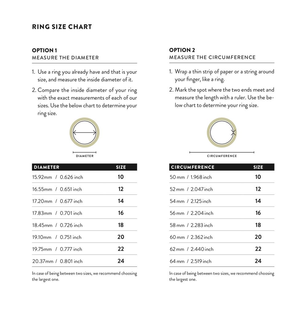 Ring Sizing Guide | Ring fit, Ring size guide, Rings