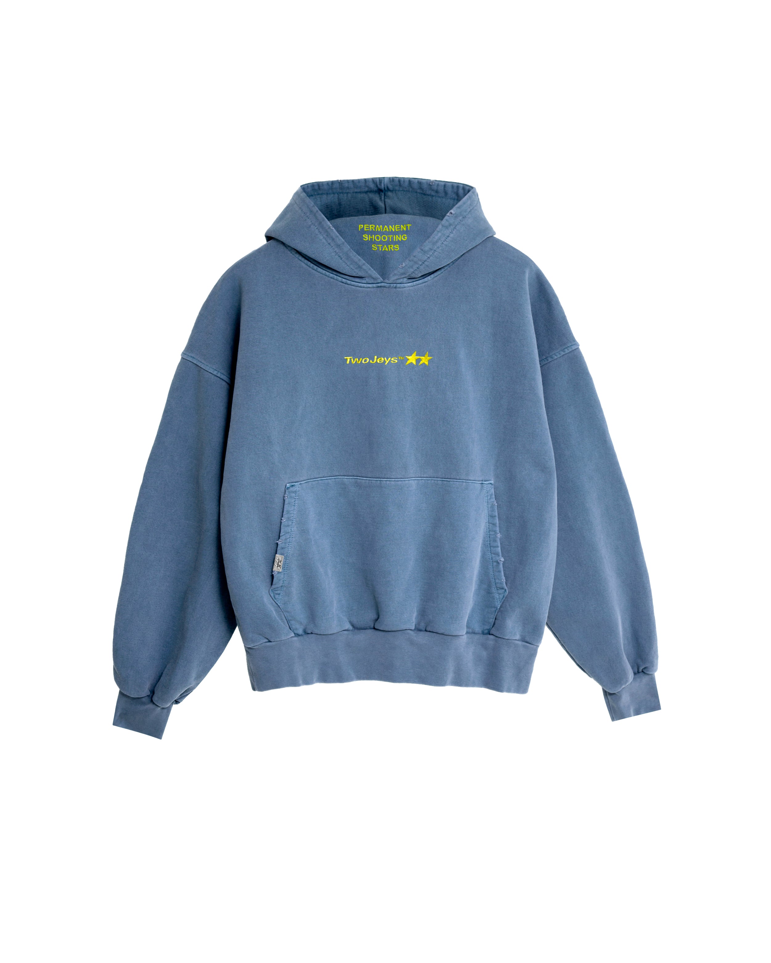 Icon Washed Blue Hoodie – Twojeys