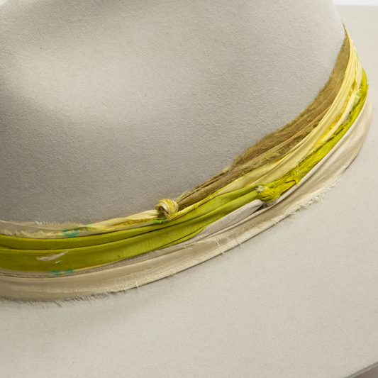 Cowhide Hat Band - Light Tan – Maufrais-Austin