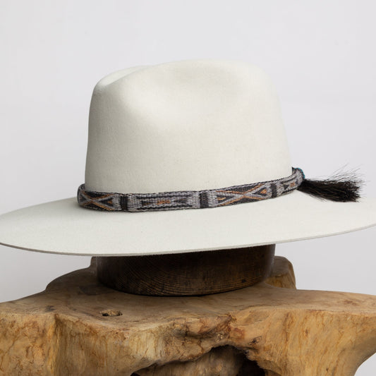 Hitched Horsehair Hat Band - Brown Reversible Double Tassel –  Maufrais-Austin