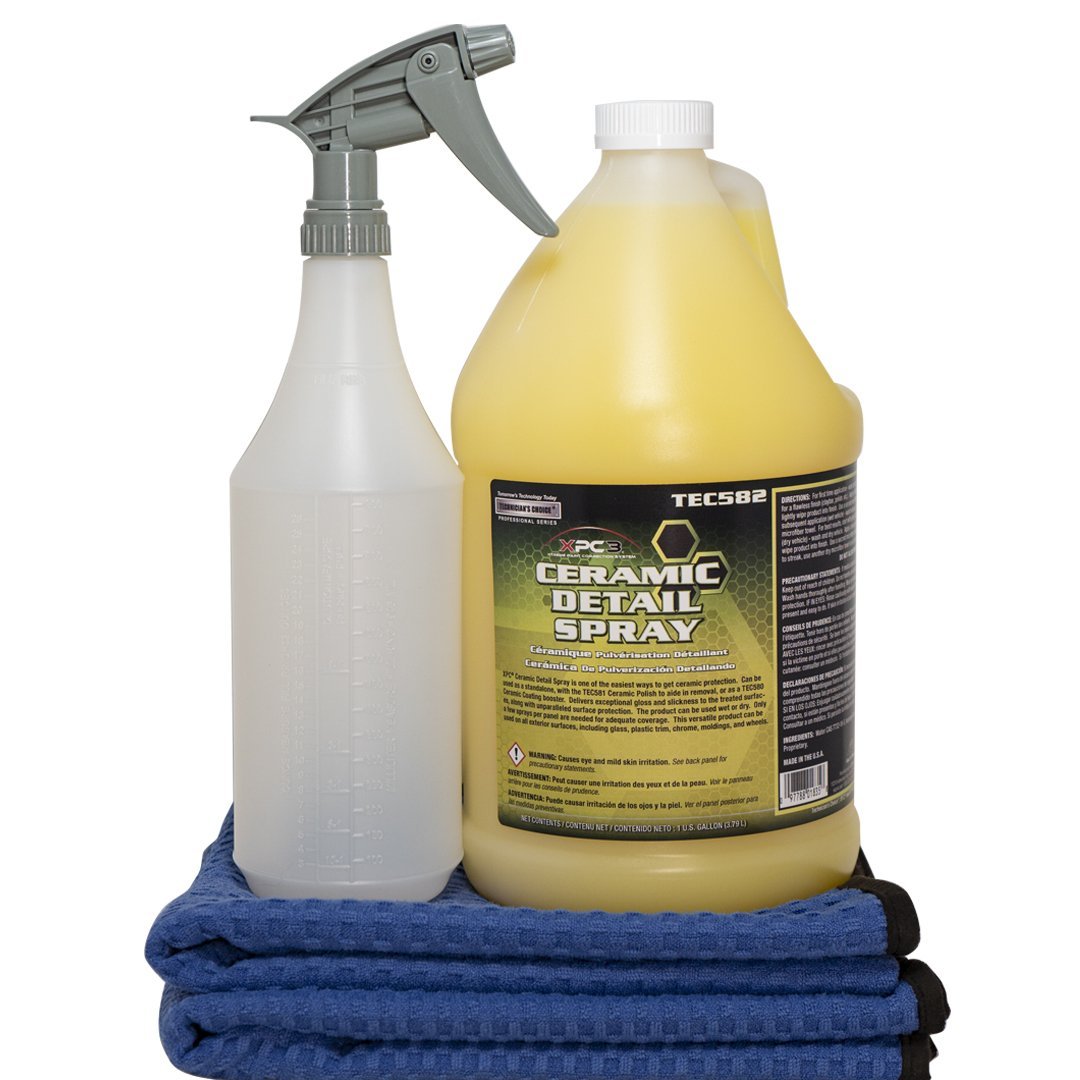 Technicians Choice TEC582 Ceramic Detail Spray (1 Gallon) – Horvath  Chemical & Supply
