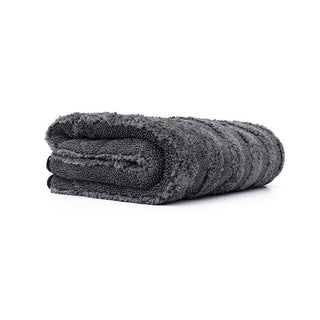 The Rag Company - Platinum Pluffle Microfiber Detailing Towels -  Professional Korean 70/30 Blend, Plush Waffle Weave, 480gsm, 16in x 16in,  Ice Grey