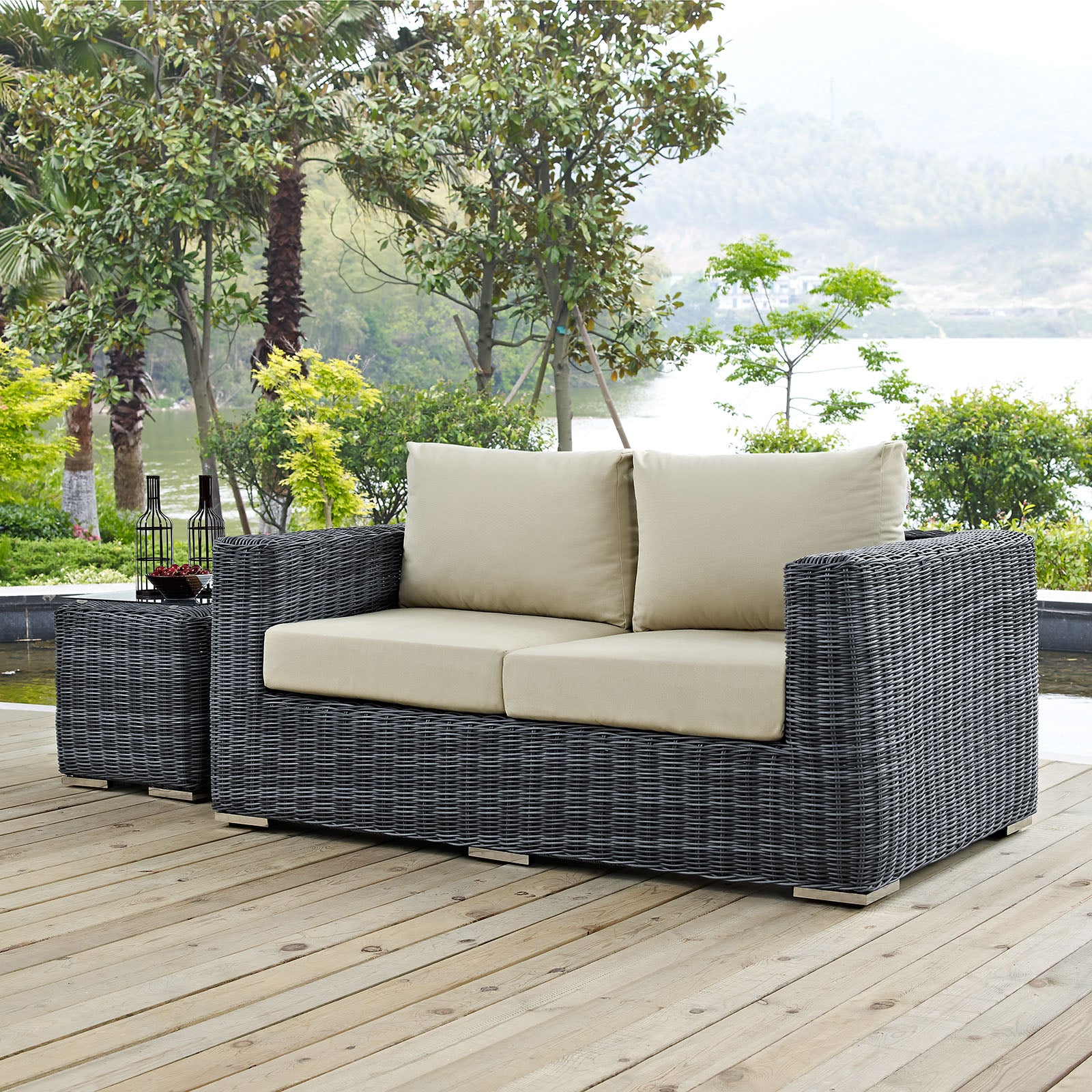 sunbrella loveseat