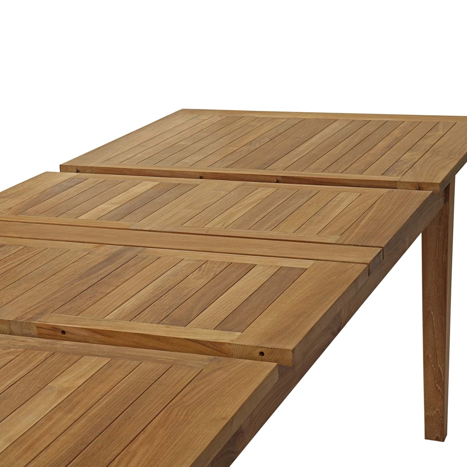 extendable outdoor dining set