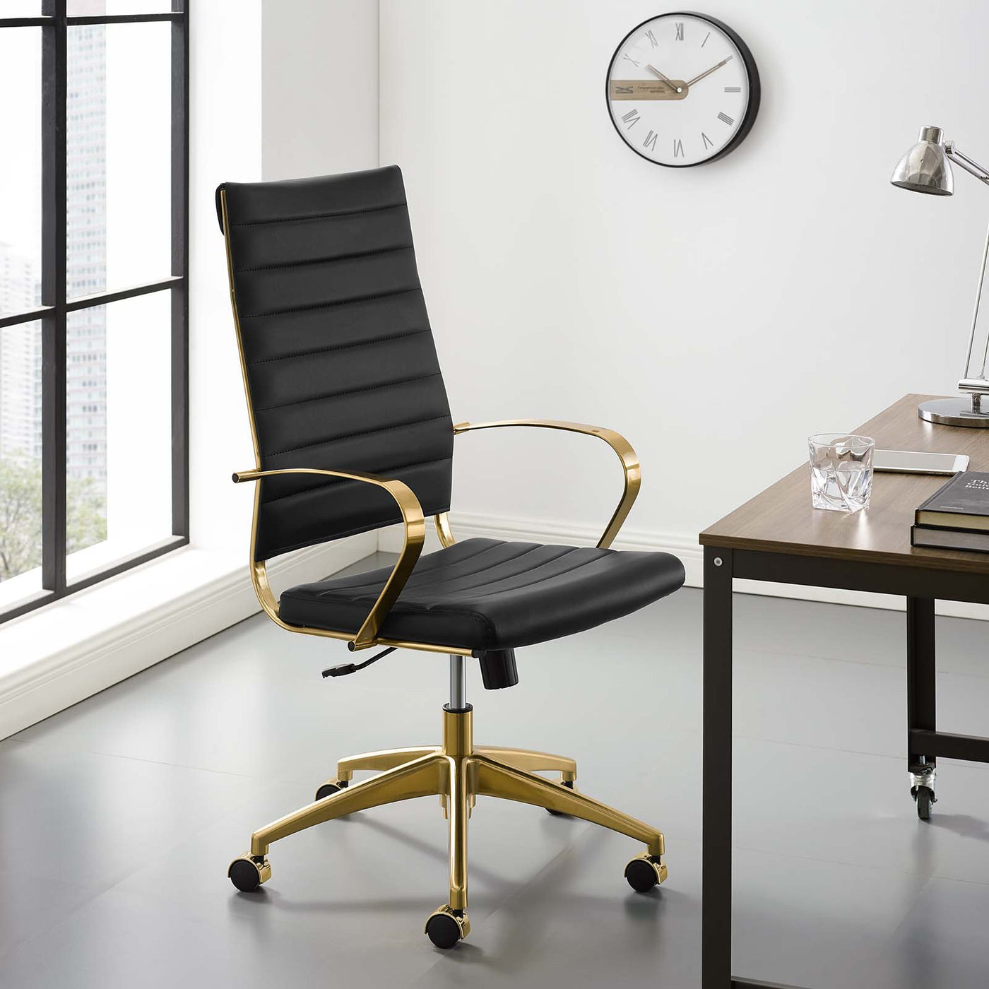 gold ergonomic chair