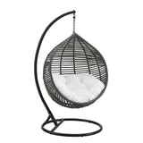 modway garner swing chair