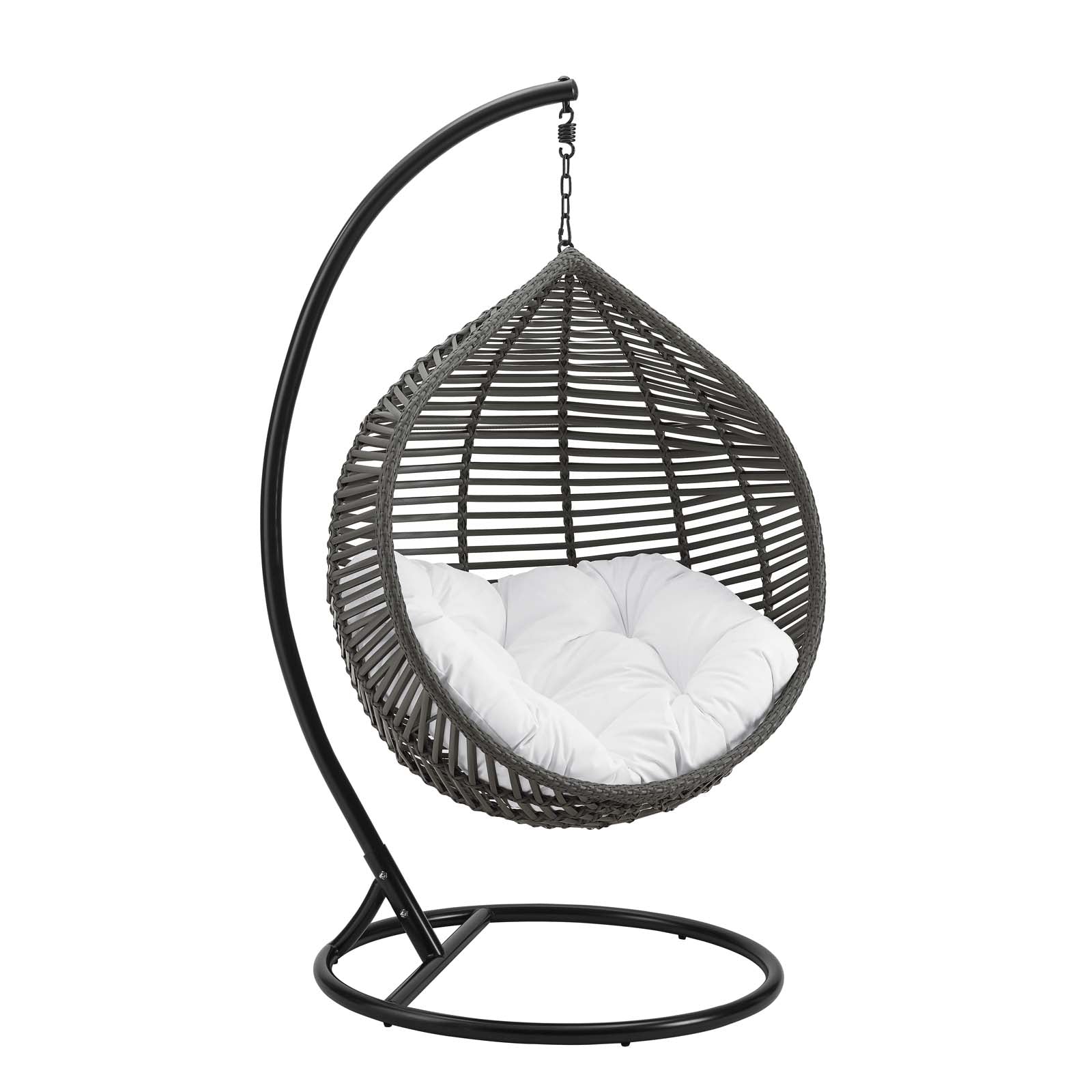 modway garner swing chair