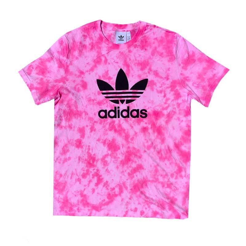 dark pink adidas shirt