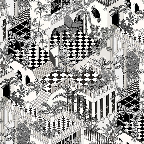 Melville in Black & White Wallpaper by Cole & Son – Vertigo Home