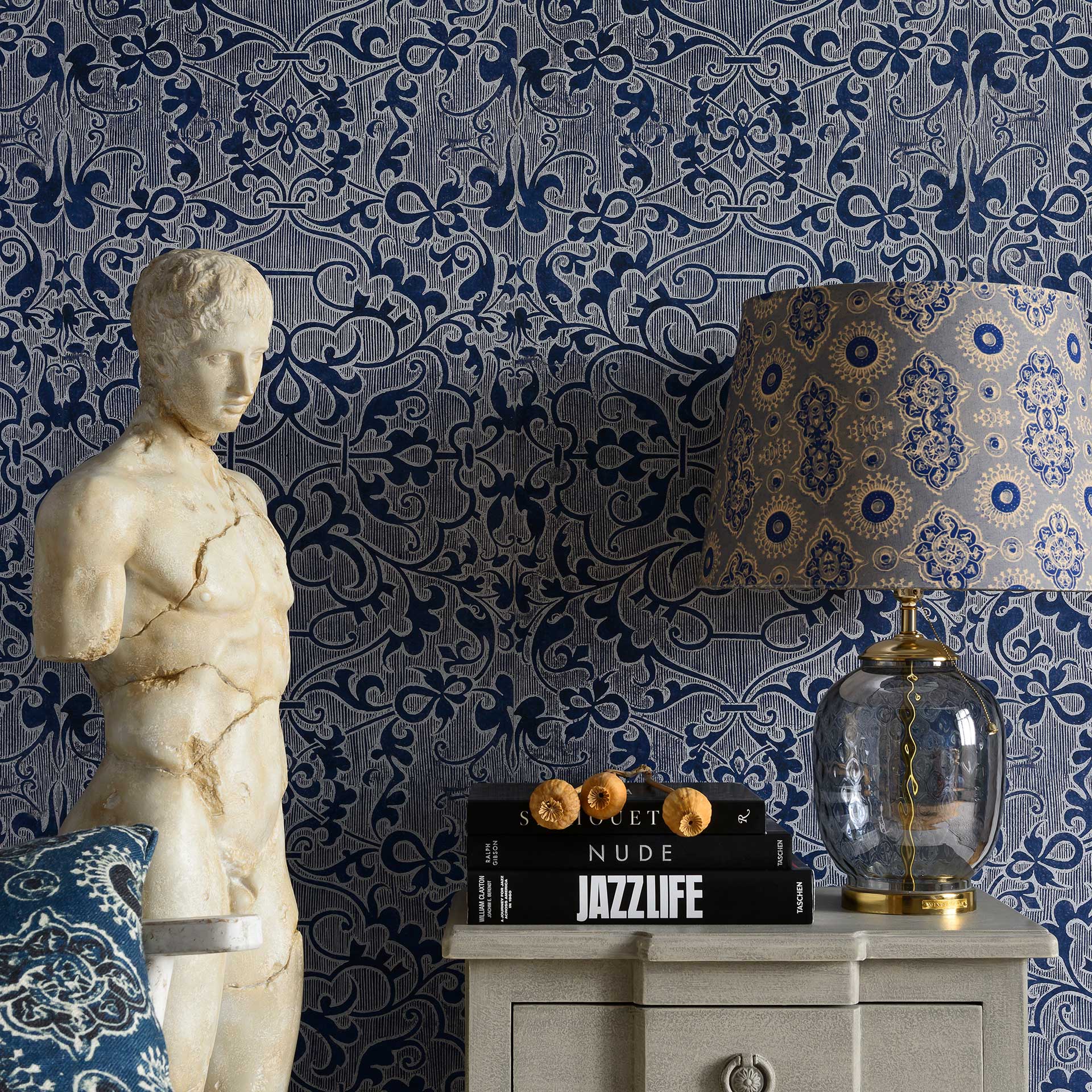 Deco Trellis Wallpaper by MINDTHEGAP