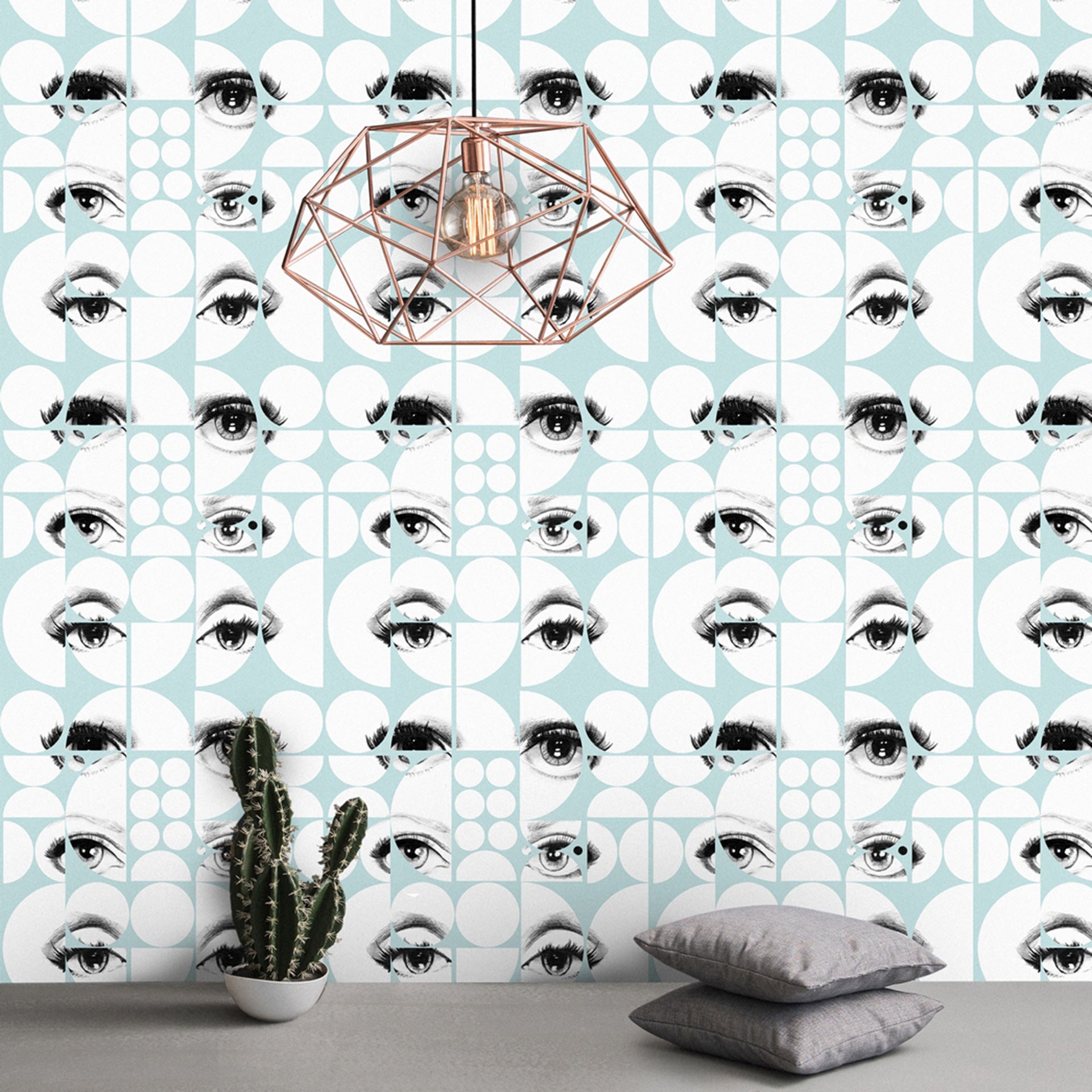 Eyes And Circles Wallpaper by MIND THE GAP