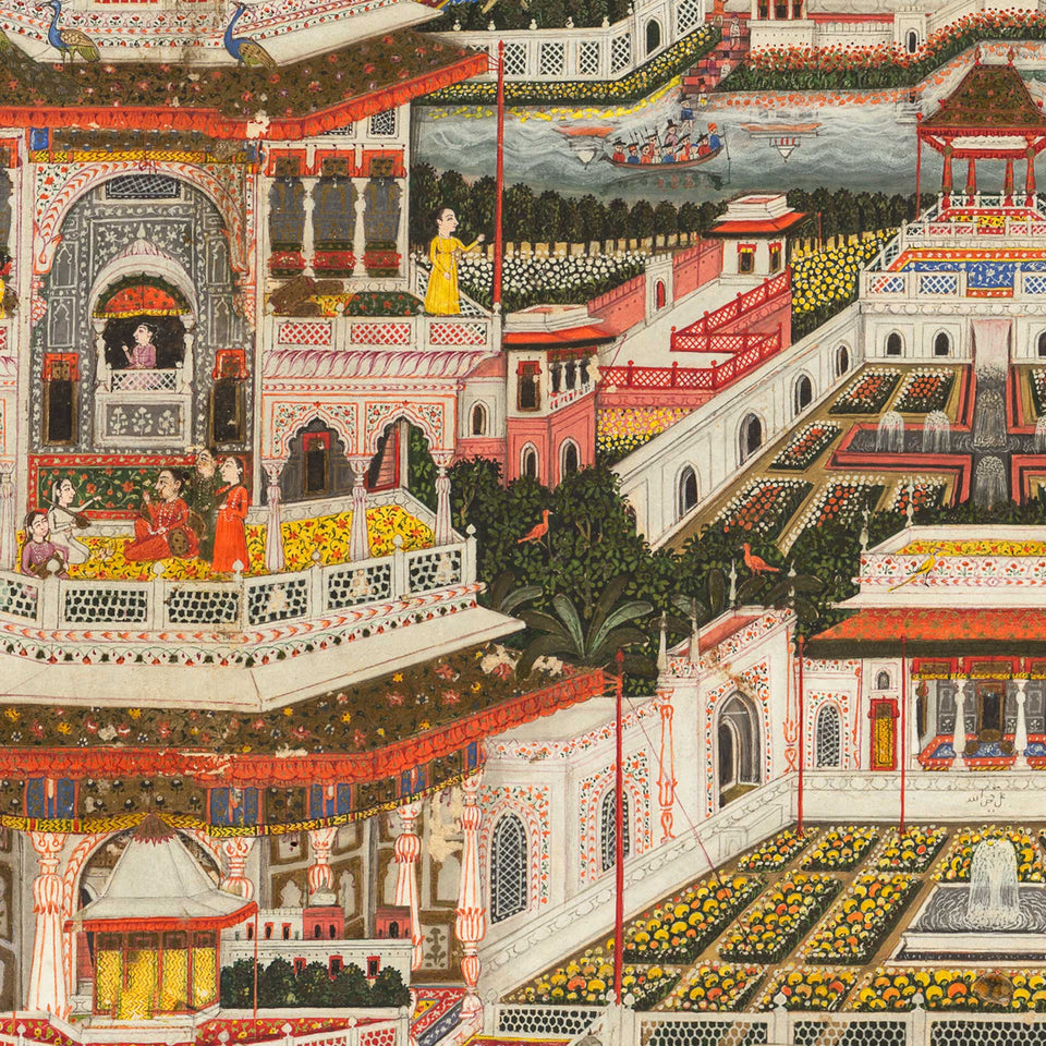 Gardens Of Jaipur Wallpaper  Decoralistcom