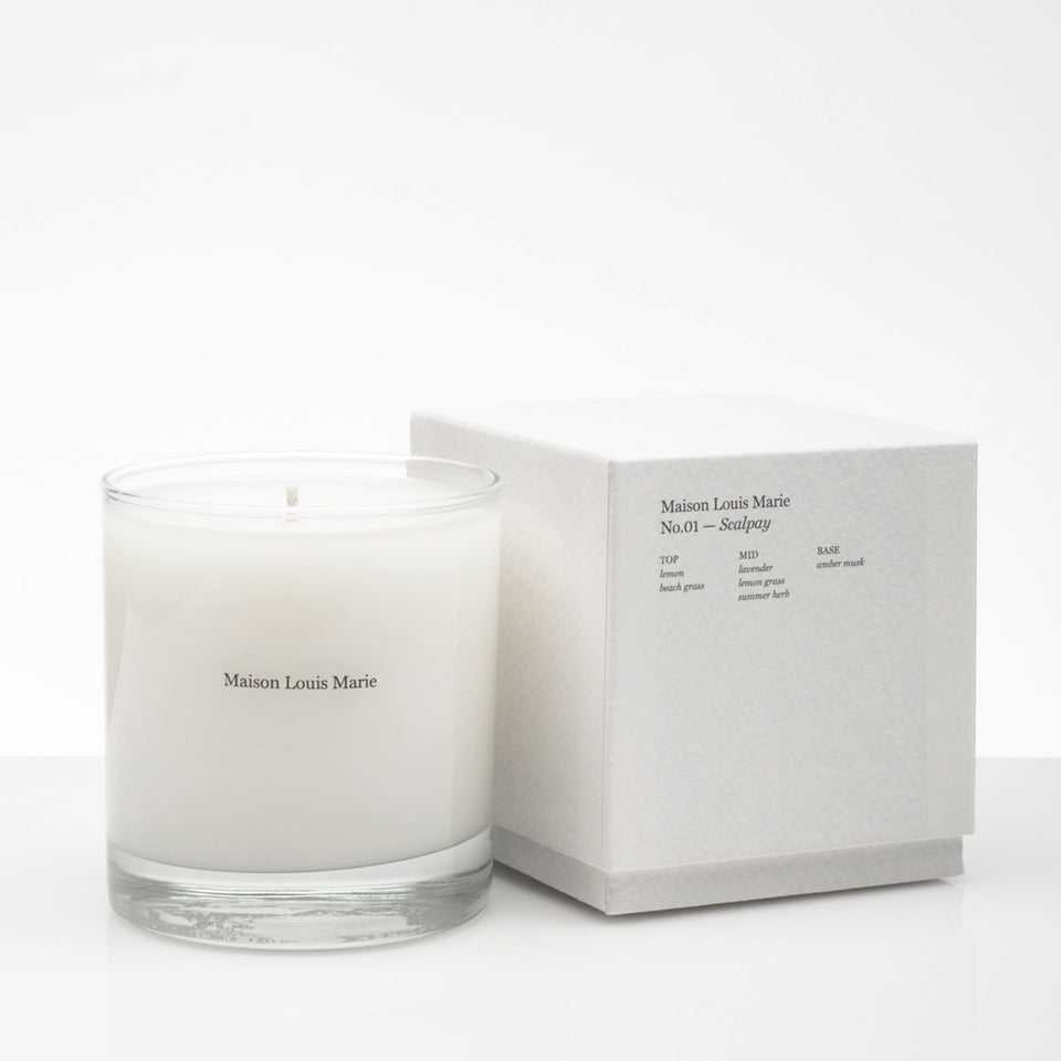 No.01 Scalpay Candle by Maison Louis Marie – Vertigo Home