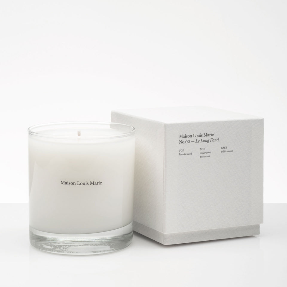 No. 3 L'Etang Noir Candle - Wood & Rose