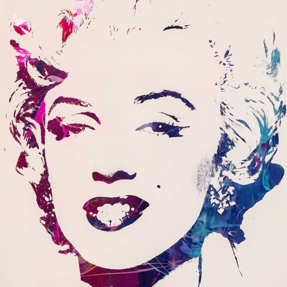Marilyn Monoprint Wallpaper By Andy Warhol X Flavor Paper Vertigo Home