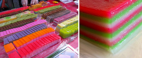 Kuih Lapis, steamed cake